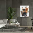 thumbnail image 6 of Epic Graffiti 'Miniature Pinscher Medley' by Barbara Keith, Canvas Wall Art, 40"x54", 6 of 8