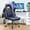 Black Blue, variant on Nextay Gaming Chair, Ergonomic Office Leather Racing Chair with Flip-up Armrest, Black Blue