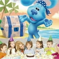 thumbnail image 2 of Blue's Clues school Backdrop Background Banner Birthday Party Supplies Taspestry Wall Decor Poster Lover, 2 of 6