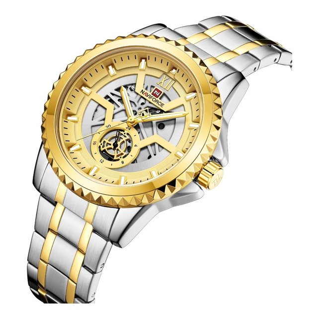 Reloj Naviforce De Hombre Original Calendario Casual 9186sd Naviforce NF9186