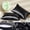 Black, variant on Bamboo Cooling Satin Pillowcase with Zipper, 2Pcs Lavender Ultra Soft and Silky Pillow Cases Standard Size, Pillow Covers for Hair Protection & Hot Sleepers