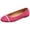 Hot Pink, variant on Womens Ballerina Ballet Flats Shoes Solid Casual Slip on Comfy Lightweight Daily Work Walking Shoes Black 39