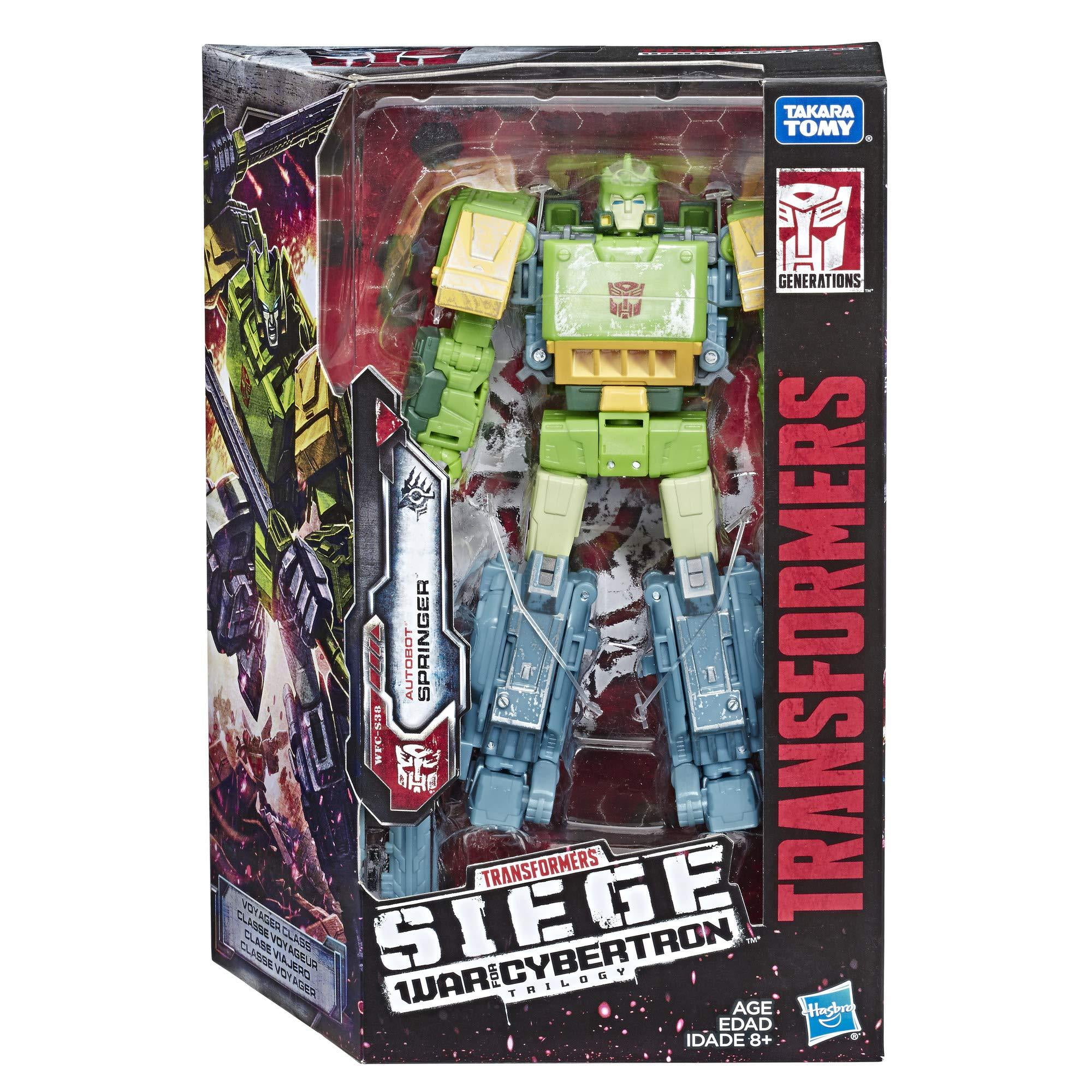 Transformers SIEGE War for Cybertron Green Autobot Springer Action Figure NEW