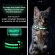 thumbnail image 3 of Collar para gatos Pawtitas Halloween que brilla en naranja oscuro, 3 of 8