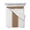 Brown, variant on Quilts King Size Bedding Set, Brown Solid Color Texture Lightweight Quilted Comforter, Simple Brown Stripes Soft Reversible Bedspread Coverlet with Pillow Covers for All Season, 96" x 106"
