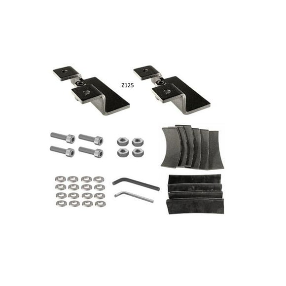 8009797 1.25 in. Roof Rack Accessories with Z Bracket Plus Feet Z125