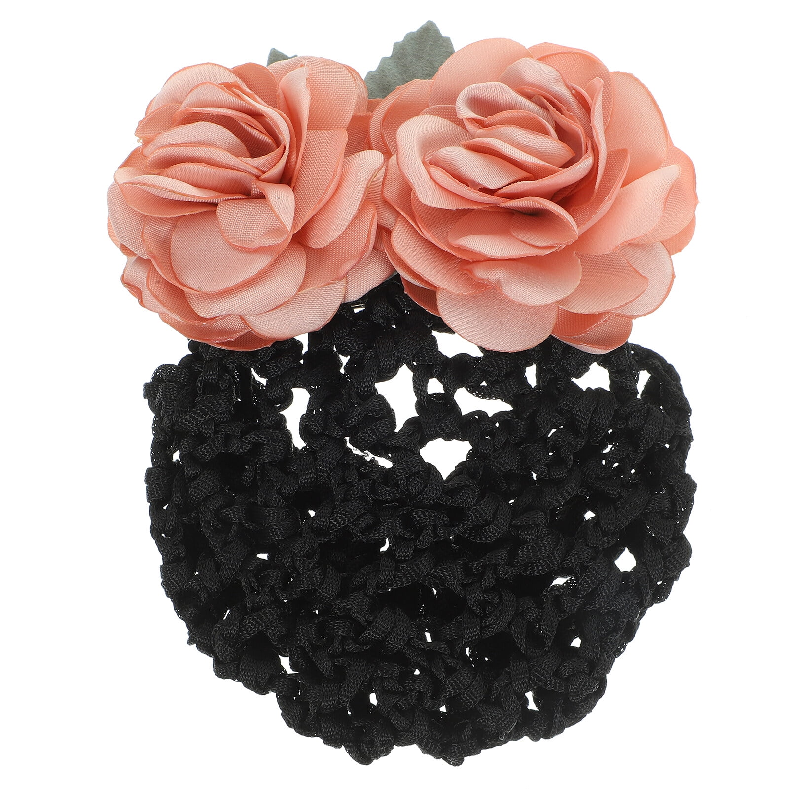 Hair Bun Cover Flower Hair Bun Net Lady Hair Snood Net Women Hair Accessory