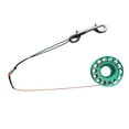 thumbnail image 3 of Aluminum Alloy Finger Reel Spool & 15m/30m Line, Double Dual End Clip for Scuba Diving Dive - Choose Reel Length Green, 3 of 8