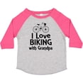 thumbnail image 3 of Inktastic I Love Biking with Grandpa Boys or Girls Toddler T-Shirt, 3 of 5