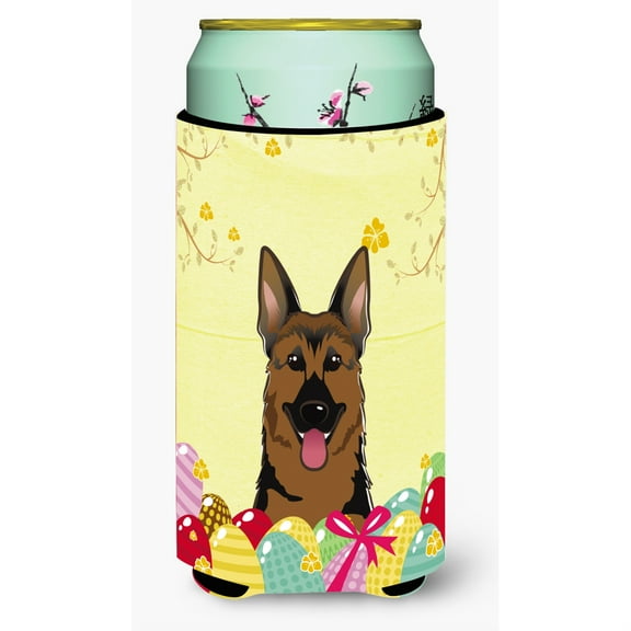 Carolines Treasures German Shepherd Easter Egg Hunt Tall Boy beverage Insulator Hugger Tall Boy multicolor