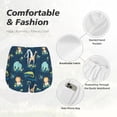 thumbnail image 6 of Lsque Tropical Animals Printed Women's Running Shorts with Liner Pockets,Elastic Quick Dry Workout Athletic Gym Yoga Shorts,Womens High Waist Shorts-Small, 6 of 9