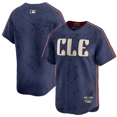 thumbnail image 1 of Camiseta clásica de béisbol Cleveland Crimson Navy con número de estrella bordado.-XXL, 1 of 2