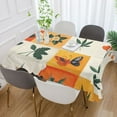 thumbnail image 2 of Yayeee Tablecloths for Rectangular Tables 60 x 60 inch Party Table Cover, Cartoon Plants, 2 of 6