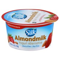 Silk Dairy-Free Soy-Free Strawberry Almondmilk, Yogurt Alternative, 5.3 Oz.