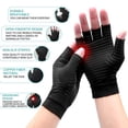thumbnail image 3 of Copper Compression Arthritis Gloves Fingerless compression gloves relieve pain and treat arthritis, 3 of 6
