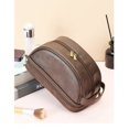 thumbnail image 5 of 1 Uds bolsa de maquillaje bolsa de maquillaje portátil bolsa de almacenamiento de gran capacidad neceser de viaje capacidad, bolsa de cosméticos impermeable de cuero Pu, 5 of 5