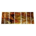 thumbnail image 1 of SWS00040 Metal Wall Art - Set of 7 - 66W x 23.5H in., 1 of 4