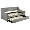 thumbnail image 2 of Chatsboro Twin Upholstered Daybed with Trundle Grey, 2 of 4