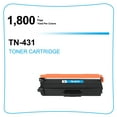 thumbnail image 4 of Cool Toner 1-Pack Compatible Toner for Brother TN431 TN-431C DCP-L8410CDW MFC-L9570CDWT L8690CDW L8610CDW L8900CDW Printer Ink Cyan, 4 of 8