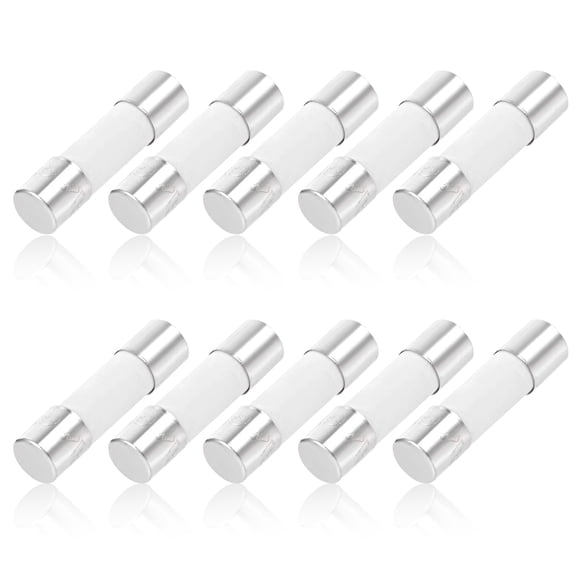 10pcs ceramic tube fuse -3.15A