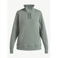 thumbnail image 6 of Avia Women's and Women's Plus Fleece Quarter Zip Pullover, Sizes XS-4X, 6 of 6