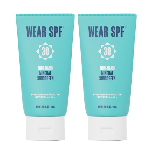 Loción de protección solar no nanomineral - Reef-Safe SPF 30 para atletas