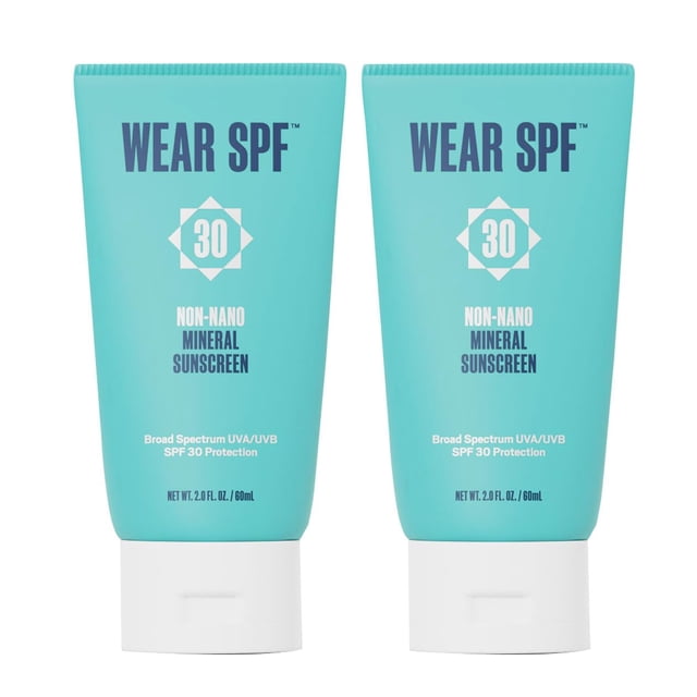 Loción de protección solar no nanomineral - Reef-Safe SPF 30 para atletas
