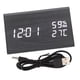 thumbnail image 2 of Reloj despertador digital de Madera Nikou con Control de voz, 2 of 9