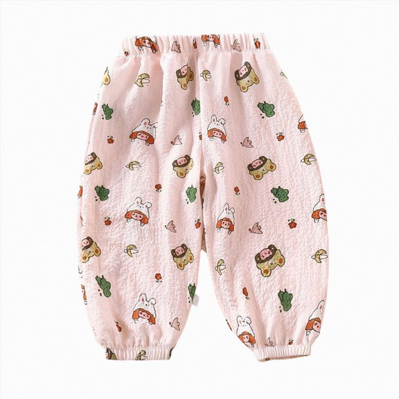 Girls Drawstring Waist Baggy Sweatpants Wide Leg Casual Loose Long Pants,EasyCare 6-12 Months 12-24 Months 2T 3T 4T 5T 6T 7T 8T 9T Children Light Pink 13-15 Years
