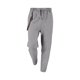 thumbnail image 4 of Ceisia Men's Linen-Like Casual Straight Pants Elastic Waist Drawstring Trousers With Decorative Chain Gifts, 4 of 9