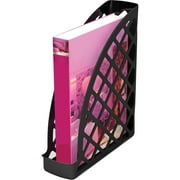 Deflect-O Magazine Files 3"x10"x11-7/8" Black 34804