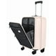 thumbnail image 1 of RED VELVET Maleta Carry On de Cabina Rígida de Viaje, con Puerto USB, Candado de Seguridad TSA Integrado y Ruedas Dobles 360°. Equipada con Acceso Frontal para Laptop y Tablet. (BEIGE), 1 of 7