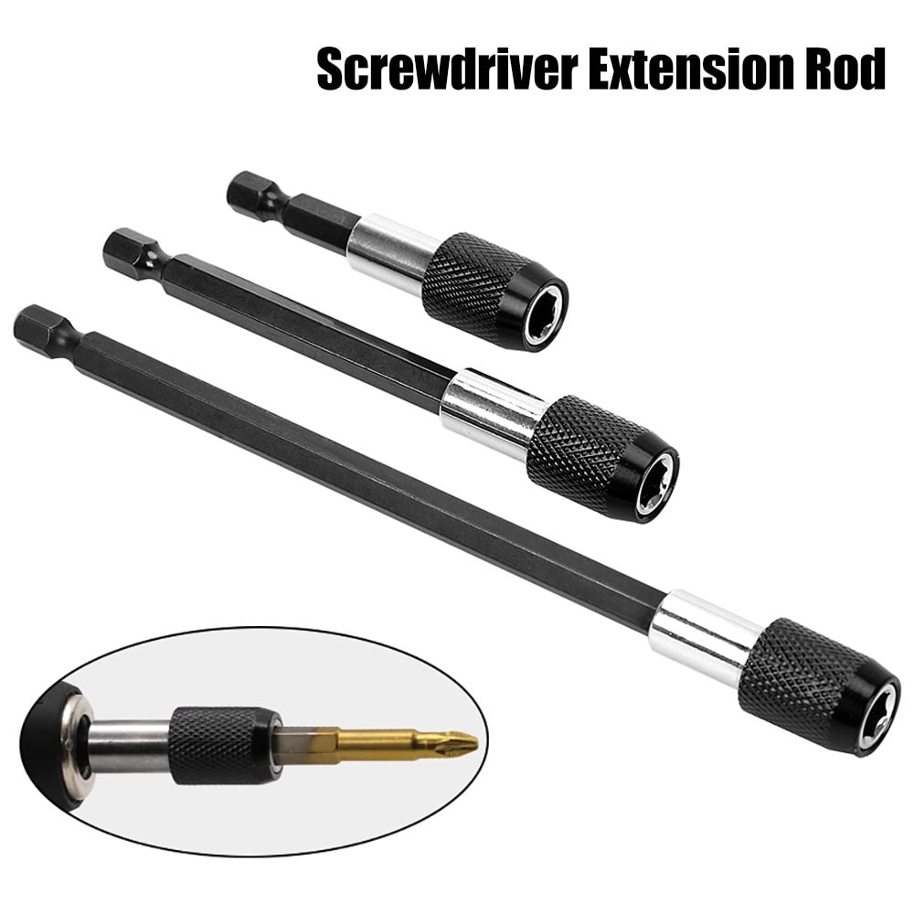 3pcs Set 1/4 Inch Quick Hex Shank Release Electric Screwdriver