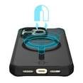 thumbnail image 4 of ITSKINS Hybrid_R Frost MagSafe Case for Apple iPhone 15 Pro Max Black, 4 of 5