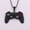 Black BK, variant on Latrodar Occident New Alloy Game Console Handle Hip Hop Personality Men Necklace Black