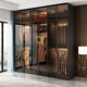 thumbnail image 3 of Oganizers Women Wardrobe Drawers Simple Modern Hanger Rail Wardrobe Glass Sliding Door Unique Roupeiro De Quarto Home Furniture My Lux Decor Round, 3 of 12