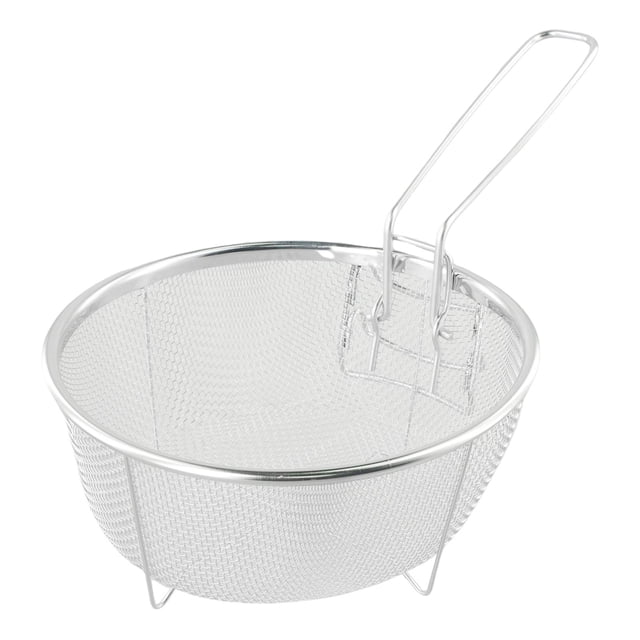 Cesta para freír de acero inoxidable KERISTY de alambre redondo con asa desmontable