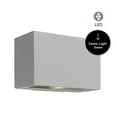 thumbnail image 2 of 1646SK-LED-Hinkley Lighting-Atlantis - 1 Light Small Outdoor Down Light Wall Lantern in Modern Style - 9 Inches Wide by 6 Inches High-Satin Black, 2 of 6
