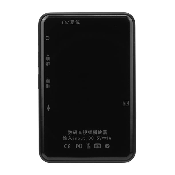 Reproductor MP3 MP4 Wdftyju HiFi portátil pantalla táctil 1,8 pulgadas tarjeta 16 GB
