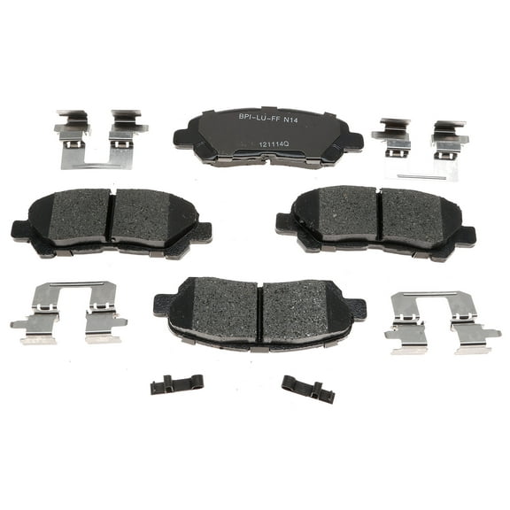 Raybestos Brakes MGD1325CH R-Line Brake Pad BRAKE PADS OEM Fits select: 2008-2013 TOYOTA HIGHLANDER, 2014 TOYOTA HIGHLANDER HYBRID LIMITED/LTD PLATINUM