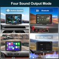 thumbnail image 4 of Portable for Apple Carplay/Android Auto Screen for Car, 7 Inch HD Touch Screen Wireless Car Play with Backup Camera, Voice Control, BT, FM, Mirror Li, 4 of 7