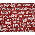 thumbnail image 5 of oneOone Polyester Spandex Red Fabric Text Fabric For Sewing Printed Craft Fabric By The Yard 56 Inch Wide-R2, 5 of 5