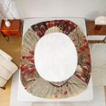 thumbnail image 5 of Manfei Brown Horse Full Sheet Set,Red Cherry Western Farmhouse,Luxury Decor For Boys,4-Piece, 5 of 7