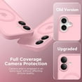 thumbnail image 6 of XIHAMA Magnetic Compatible with iPhone 16 Case, Upgraded [Full Camera Protection] [Compatible with MagSafe] Protective Translucent Matte Women Girl Phone Case Cover, 6 of 7