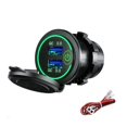 thumbnail image 3 of 12-24V QC 3.0 Fast Dual USB Charger Touch Switch Waterproof Accessory compatible Motorcycle Car Truck Boat, 3 of 5