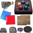 thumbnail image 1 of Gonggi Korean Game, Gonggi Korean Tossing Game Set (korean Traditional Play Game) Jebi Chagi Gonggi Stone Catching Game Biseokchigi Paeng-y Ddakji Fam, 1 of 4