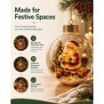 thumbnail image 2 of Glowing Christmas Story Ornament Light-Up Hanging Ball, 3.15 Inch | Warm Light Illuminates the Mini Holiday Scene While the Clear Sphere and Hanging Loop Suit Seasonal Tree Displays, 2 of 7
