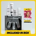 thumbnail image 6 of got2b Metallics Permanent Hair Dye, M87 Pink Passion, Hair Color for Women & Men, 1 Kit, 6 of 10