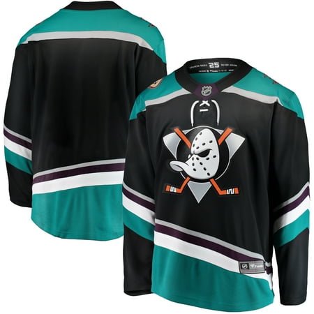 Black Alternate Jersey - Anaheim Ducks Fanatics Branded Alternate Breakaway Jersey - Black