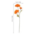 thumbnail image 2 of MLINS 5Pcs Artificial Peony Flowers Simulation Flowers Wedding Decoration Bride Bouquet Flower, 2 of 8